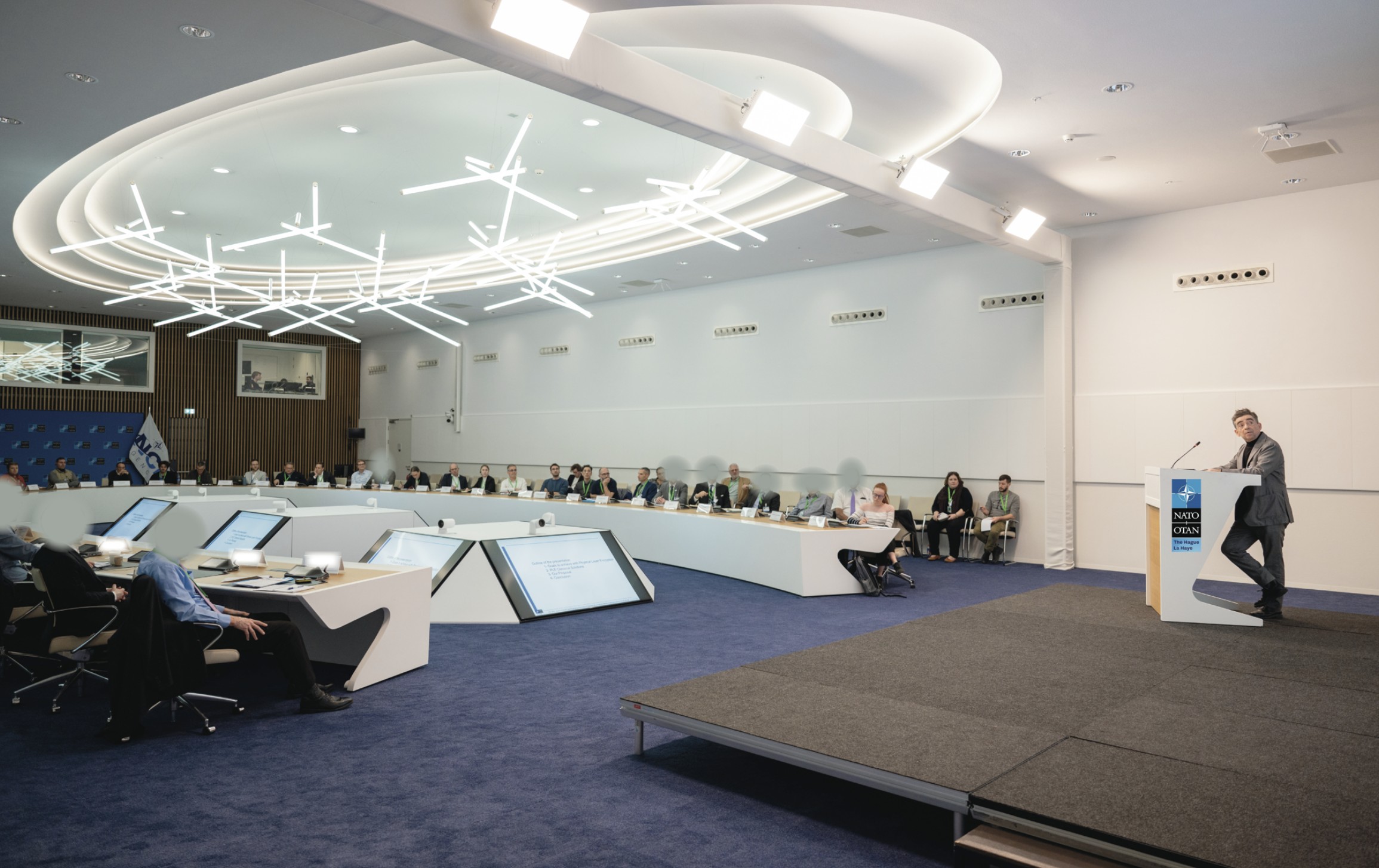 Présentation de Benoît Geller du projet SEPHYTEL à l’OTAN