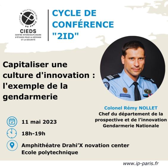 Capitaliser une culture d'innovation : l'exemple de la gendarmerie